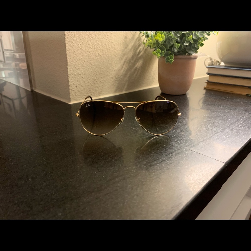 Ray-Ban aviator sunglasses
